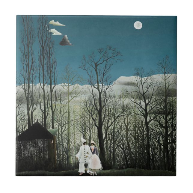 Henri Rousseau - Carnival Evening Ceramic Tile (Front)