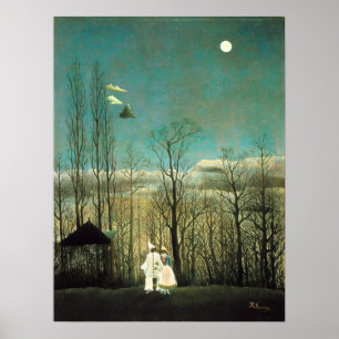 Henri Rousseau Carnival Evening Poster