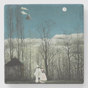 Henri Rousseau - Carnival Evening Stone Coaster