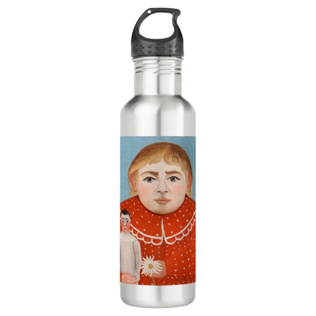 Henri Rousseau - Child with a Doll 710 Ml Water Bottle (Front)