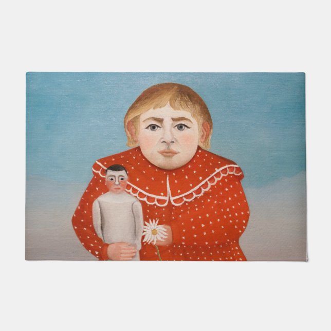 Henri Rousseau - Child with a Doll Doormat (Front)