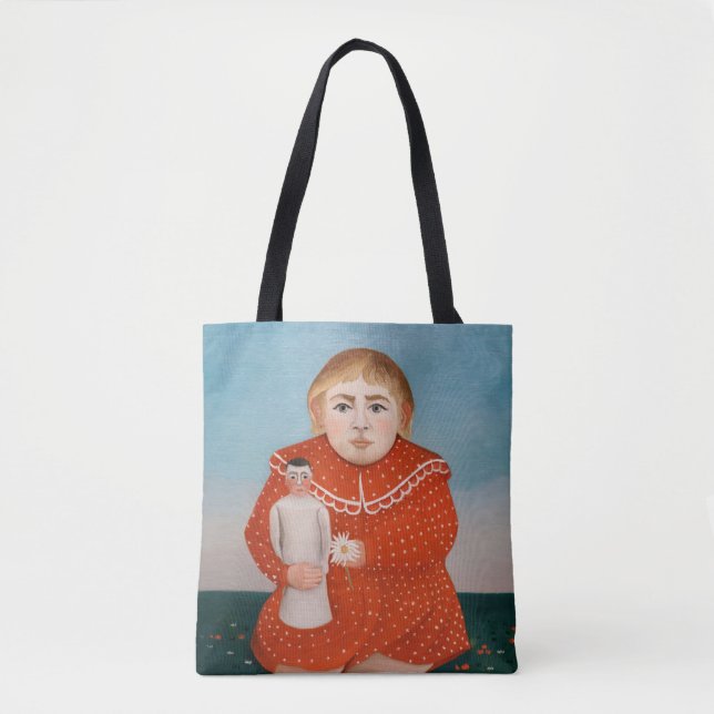 Henri Rousseau - Child with a Doll Tote Bag (Front)