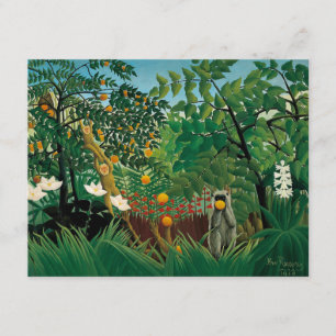 Henri Rousseau Exotic Landscape Invitations