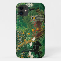 Henri Rousseau Exotic Landscape iPhone Case