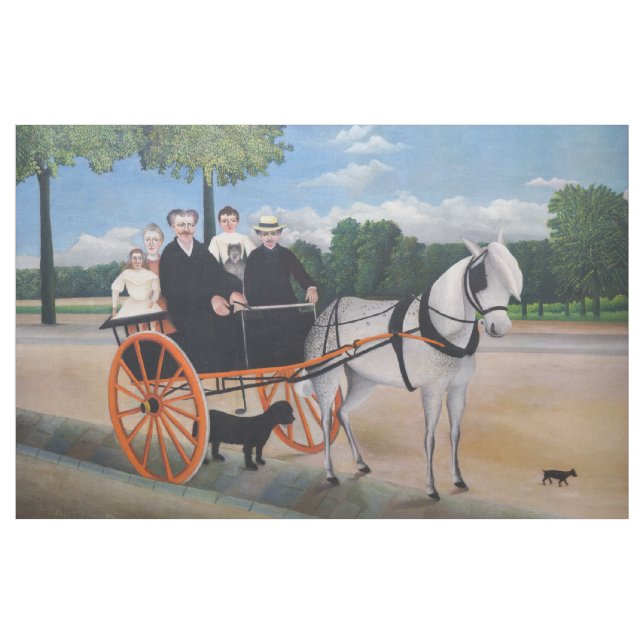 Henri Rousseau - La Carriole du pere Junier Fabric (Yard)