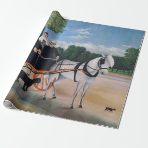 Henri Rousseau - La Carriole du pere Junier Wrapping Paper