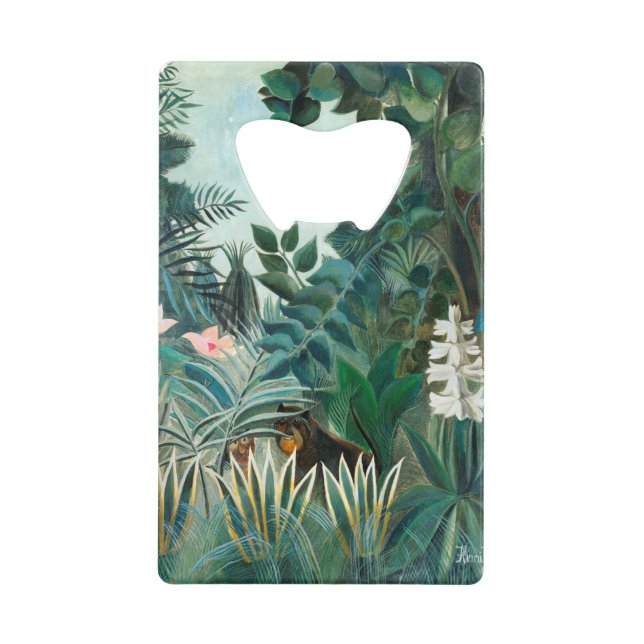 Henri Rousseau Landscape with Monkeys Botanical Ga (Front)