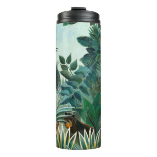 Henri Rousseau Landscape with Monkeys Botanical Ga Thermal Tumbler