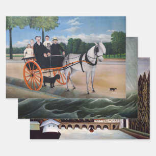 Henri Rousseau - Masterpieces Selection Wrapping Paper Sheet
