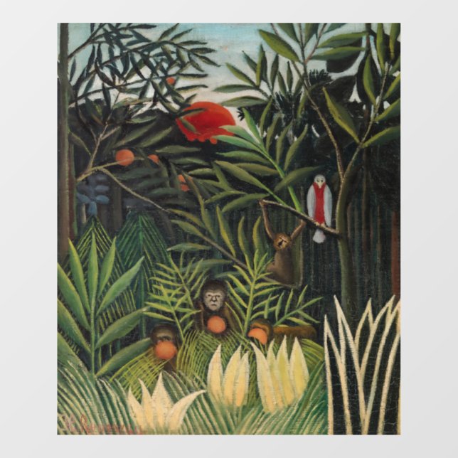 Henri Rousseau - Monkeys & Parrot in Virgin Forest (Sheet)