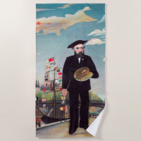 Henri Rousseau - Myself Portrait-Landscape