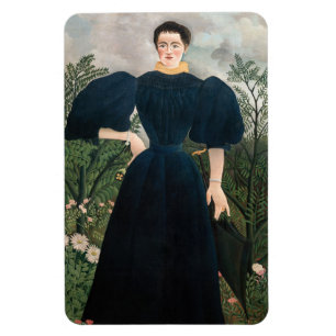 Henri Rousseau - Portrait of Madame M. Magnet