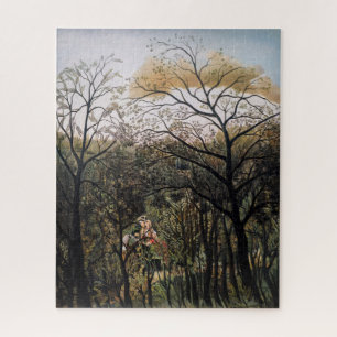 Henri Rousseau - Rendezvous in the Forest Jigsaw Puzzle