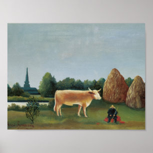 Henri Rousseau - Scene in Bagneux on the Outskirts Poster