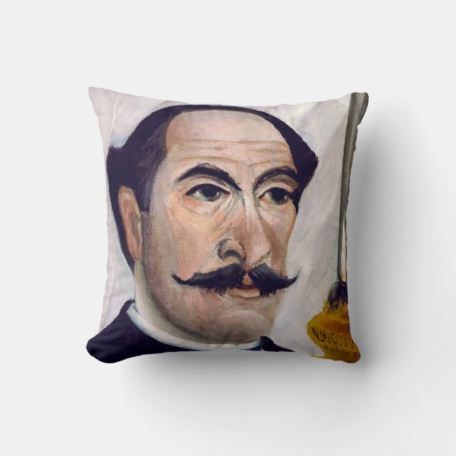 Henri Rousseau - Self Portrait Cushion (Front)
