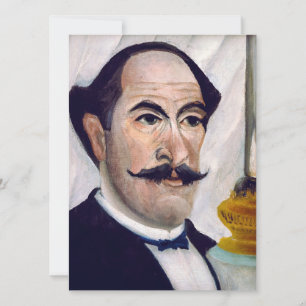 Henri Rousseau - Self Portrait Invitation