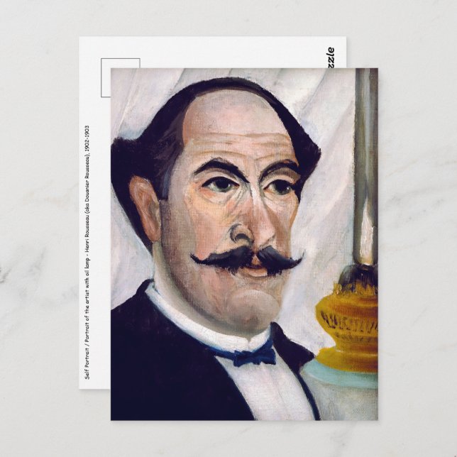 Henri Rousseau - Self Portrait Postcard (Front/Back)