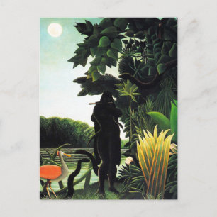 Henri Rousseau Snake Charmer Postcard