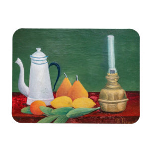Henri Rousseau - Still Life with Coffee Pot Magnet