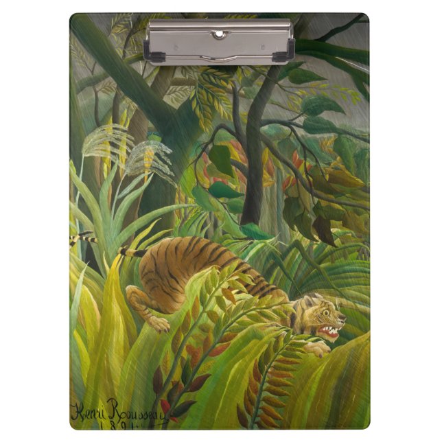Henri Rousseau - Surprised! Clipboard (Front)