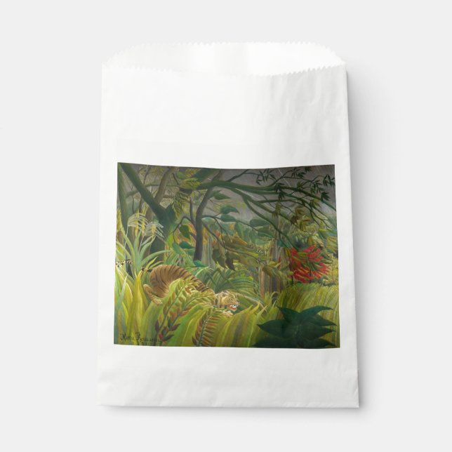 Henri Rousseau - Surprised! Favour Bag (Front)