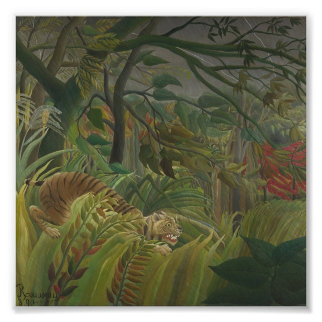 Henri Rousseau - Surprised Photo Print (Front)