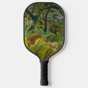 Henri Rousseau - Surprised! Pickleball Paddle