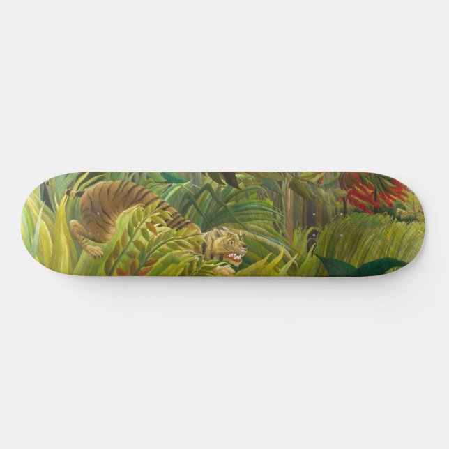 Henri Rousseau - Surprised! Skateboard (Horz)