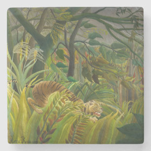 Henri Rousseau - Surprised! Stone Coaster