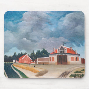 Henri Rousseau - The Chair Factory Mouse Pad