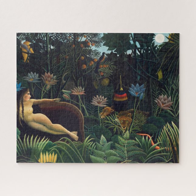Henri Rousseau The Dream Jigsaw Puzzle (Horizontal)