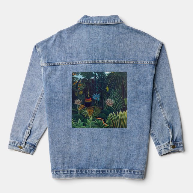 Henri Rousseau - The Dream / Le Reve Denim Jacket (Back)