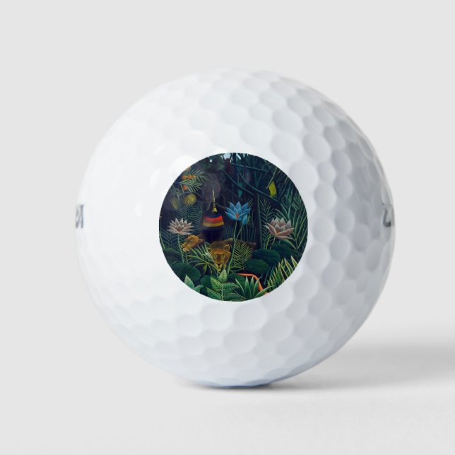Henri Rousseau - The Dream / Le Reve Golf Balls (Front)