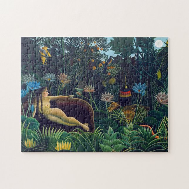 Henri Rousseau - The Dream / Le Reve Jigsaw Puzzle (Horizontal)