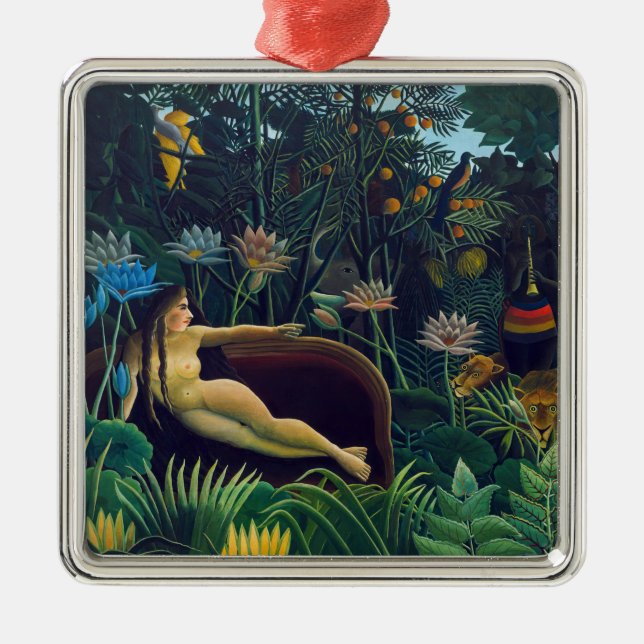 Henri Rousseau - The Dream / Le Reve Metal Ornament (Front)