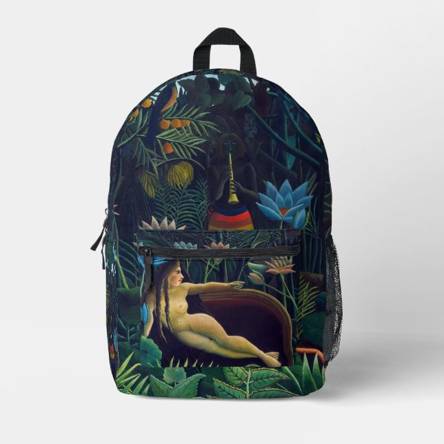 Henri Rousseau - The Dream / Le Reve Printed Backpack (Front)
