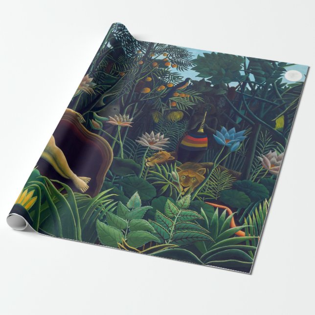 Henri Rousseau - The Dream / Le Reve Wrapping Paper (Unrolled)
