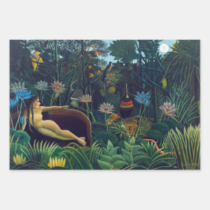 Henri Rousseau - The Dream / Le Reve Wrapping Paper Sheet