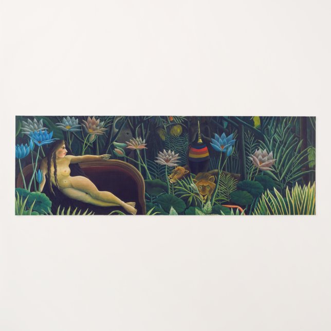 Henri Rousseau - The Dream / Le Reve Yoga Mat (Front (Horizontal))