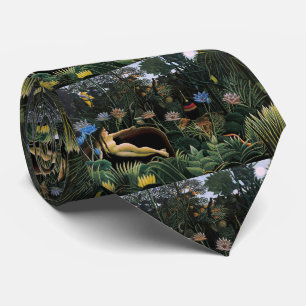 Henri Rousseau, “ The Dream ” Tie