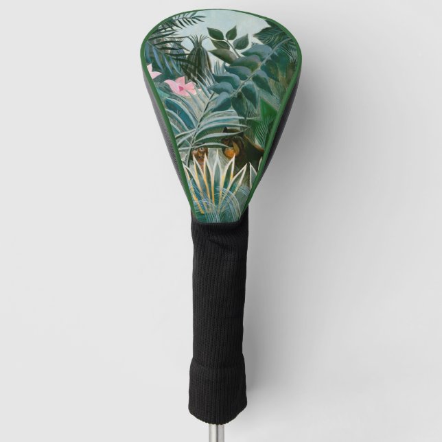 Henri Rousseau - The Equatorial Jungle Golf Head Cover (Front)