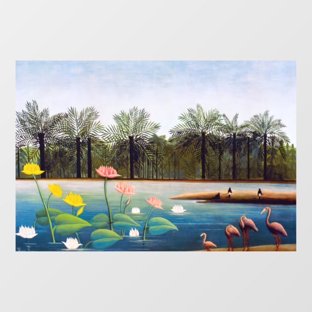 Henri Rousseau - The Flamingoes (Sheet)