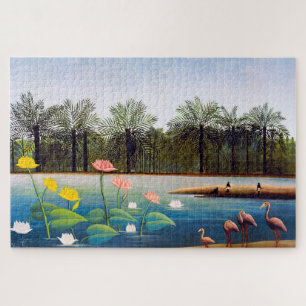 Henri Rousseau - The Flamingoes Jigsaw Puzzle