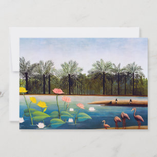 Henri Rousseau - The Flamingoes Thank You Card