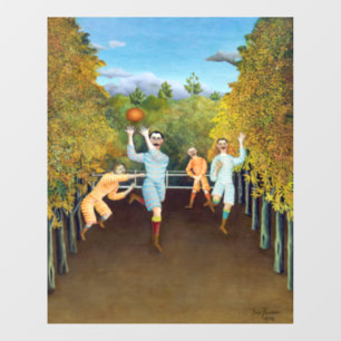 Henri Rousseau - The Football Players