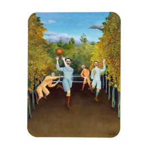 Henri Rousseau - The Football Players Magnet