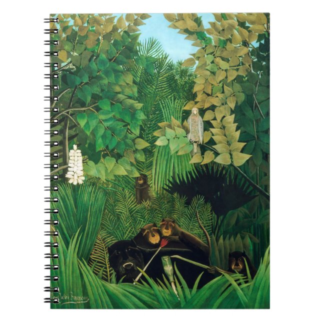 Henri Rousseau - The Merry Jesters Notebook (Front)