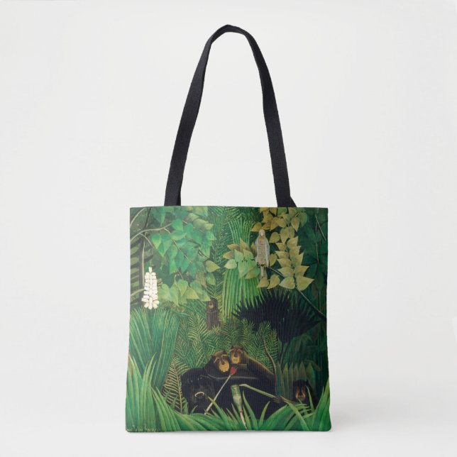Henri Rousseau - The Merry Jesters Tote Bag (Front)