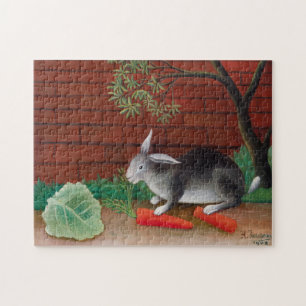 Henri Rousseau - The Rabbit's Meal Jigsaw Puzzle