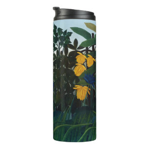 Henri Rousseau The Repast of the Lion Botanical Ga Thermal Tumbler